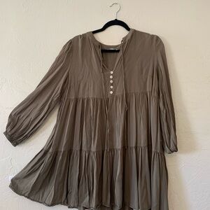 Women's Dark Green Dress